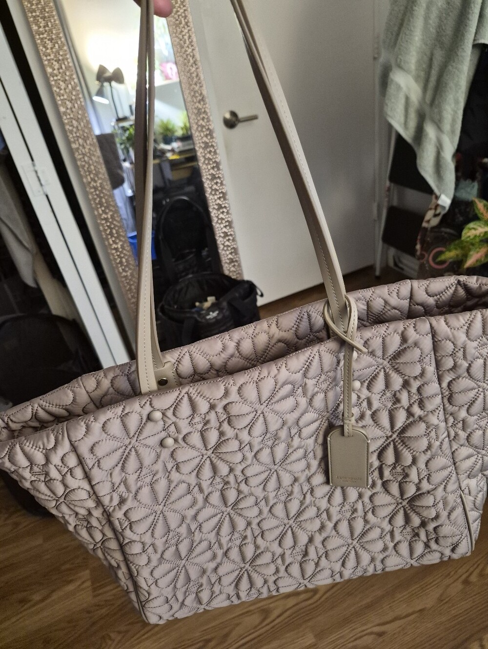 Kate Spade New York Tilly Quilted Fabric Medium Tote